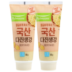 풀무원 다진생강 80g (튜브형), 2개