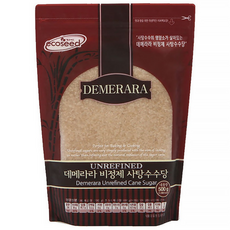 모리셔스 데메라라 비정제사탕수수당 쉐프의슈가, 500g, 1개