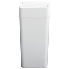 CS Living 居家垃圾桶 10L, 白色的, 1個