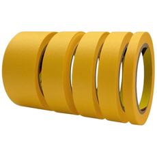 3M 고내열 마스킹 테이프 #244 고열 노란색 종이 마스킹 테이프, 1개, 10mm
