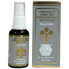 왁스그린 브라질 그린 프로폴리스 스프레이 원액 액상 리퀴드 목 건강성대 목에 뿌리는 프로폴리스, 1개, 30ml