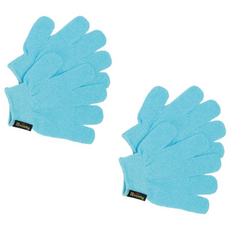 뷰티플러스 때장갑 때타월 샤워 장갑 샤워타월, 1개, 1세트, 장갑블루+블루