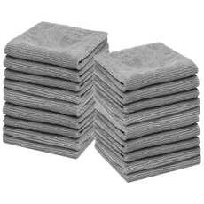 크린핏 경편극세사 손걸레 40x40, 회색, 20개