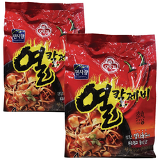 오뚜기 열칼제비 4인분 768g, 일반포장 동절기만, 2개