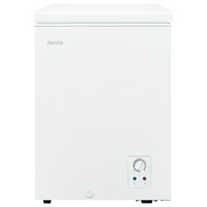 누비아 2025 New 다용도 냉동고 100L 200L 미니 가정용 소형 업소용 다목적 대용량 급속냉동 안전도어 내장형 힌지 직접냉각 역순환냉각 8단계 온도조절, NF-C100W 100L