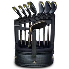 golf1004 골프채정리 아이언홀더 클럽꽂이 오거나이저, golf1004아이언홀더, 블랙