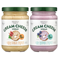 복음자리 식물성 크림치즈 (무화과 +블루베리), 복음자리 식물성 크림치즈 무화과 190g +블루베리, 1개, 190g