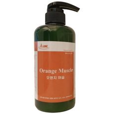 RMC 오렌지머슬 엔지니어용 손기름때 제거재 손세정제 석유용제 무첨가 피부보호 미국산, 1개, 500ml
