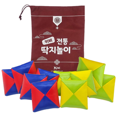 키비 전통놀이 딱지치기 세트 민속놀이 체험 활동 교구, 1세트