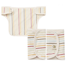 withorganic 孩童口水巾+背帶式口水巾 2入, baby ST, 1組