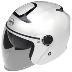 스웨그RS10 오토바이 헬멧 스쿠터 가벼운 오픈페이스 소두핏 초경량 바이크헬멧 1050g, 펄화이트유광, L