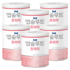 앱솔루트 프리미 분유, 400g, 6개