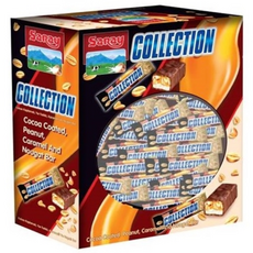 콜렉션 코코아코티드 피넛카라멜 누가바 (약100여개입) 대용량, 800g, 1박스