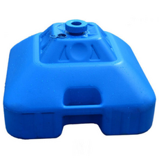 파라솔 물통 받침대 파라솔 거치대 30L 고정 모래받침대, 블루