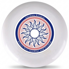 플라잉디스크 원반던지기 소프트 원반 운동, 1개, 화이트(7602)