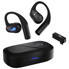 ROG Cetra Open Wireless 無線電競耳機 運動耳機 電競耳機 雙模連線 耳掛式耳機 開放式 AI降噪, 黑色, 主商品
