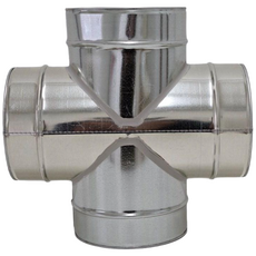 [재고확보_당일출고]환기자재 함석 정크로스티(CROSS-TEE) 규격다양 75 100 125 150 200, 1개