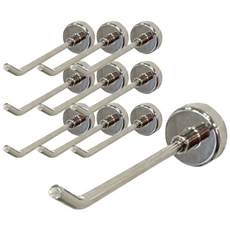 초강력 네오디움 자석 홀더 25파이 초강력 일자 후크 10cm 10개입, 1박스, 크롬 10cm