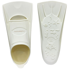 마더웍스 아동용 어린이 숏핀 유아 오리발 아이보리 스노쿨링 물놀이