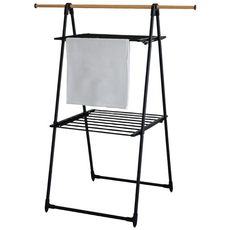 빨래건조대 슬림형, 블랙