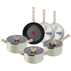 테팔 인덕션 세이지쿡 후라이팬 냄비4종5종세트(택1), 민트, 1세트, 03-4종(팬28+웍28+편수18+양수20)