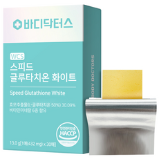 바디닥터스 WCS 스피드 글루타치온 화이트, 30정, 1개