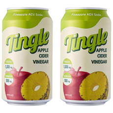 팅글 파인애플 애사비소다, 24개, 350ml
