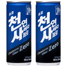 천연사이다 제로, 250ml, 30개