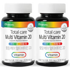 RONIEWELL 綜合維他命錠 63g, 90顆, 2罐