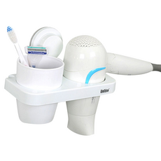 Bathlux 牙刷吹風機置物架 30140, 混色, 1個