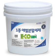 애벌 기름때 제거에 효과빠른 에코지엥 1종 애벌 분말 담금 세제, 10kg, 1개