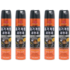 ELE EC-701 흡기계통 세정제 5개묶음 캬프레타 크리너 360도 각도조절, 5개, 550ml