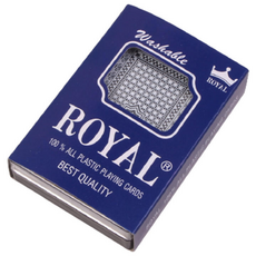 고급 로얄카드 정품 플라스틱 포커 트럼프카드 세트, 12개