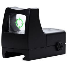 AC17515/미니 도트 사이트-에어건 파츠(20mm 레일/라이플/핸드건 호환), 1개