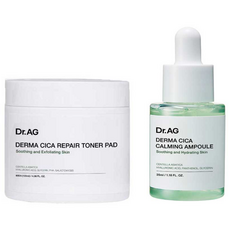 닥터에이지 시카 진정 필링패드 60매 + 시카 히알루로닉 카밍 앰플 35ml, 1개