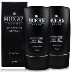 무칸 옴므 비타 워터 썬젤, 50ml, 2개