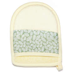 Oceantowel 葉子圖案搓澡巾, 1入