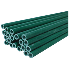 FRP 국화 지지대 7mm x 120cm 녹색 화분 지주대 꽃 고추 넝쿨, 10개