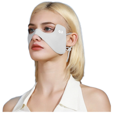 토피마켓 미용 전문가가 추천하는 자외선차단 골프 마스크, 프리(Free), 그레이, 1매입