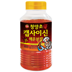 진미 청양초 캡사이신분말 고추, 400g, 1개