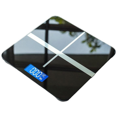 세카이젠 가정용 디지털 체중계, 블랙, 1개