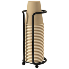 레디박스 고급형 종이컵 거치대 컵홀더, 1개, 블랙