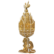 [본사직영] 백제 금동 대향로(소) 초등 한국사 역사 교구 3D퍼즐 만들기, 1개