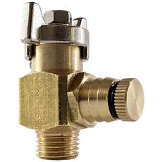 국산 온수분배기 퇴수밸브 / 에어핀 이중누수방지, 1개