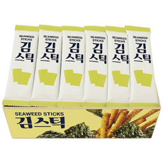 스낵큐 노브랜드 과자, 16개, 김스틱