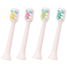 아쿠아픽 음파전동칫솔 AQ-102 칫솔모 (4개입), 핑크, 1개