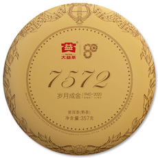 TAETEA 大益茶 普洱茶磚, 357g, 1入, 1入
