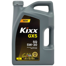 킥스 Kixx GX5 SQ 5W30 (구 G 5W30) [장갑증정], 4L, 4개
