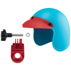 이츠오 오토바이 휴대폰 썬바이저 차양 햇빛 가리개, 블루레드