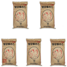 한일 알강플러스20kgx5개 닭사료 닭모이 닭먹이 오골계 청계 산란사료, 5개, 20kg